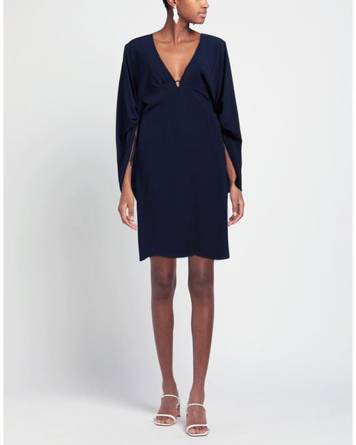 Semicouture Blue Mini Dress