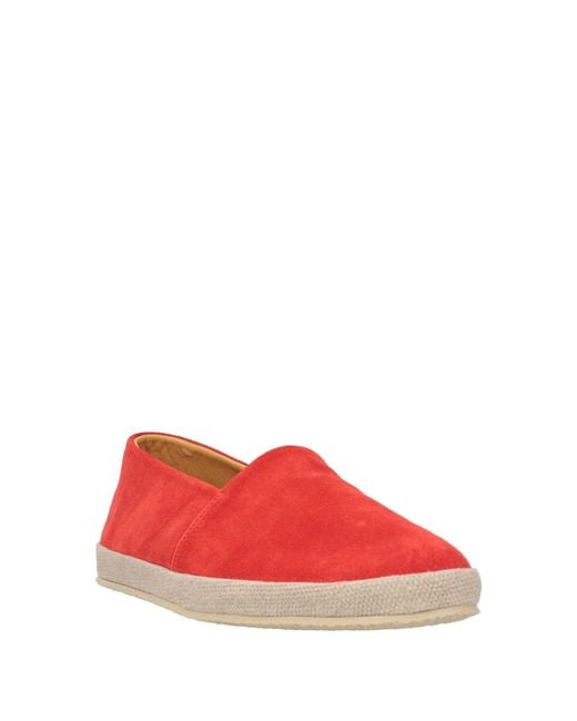 Ludwig Reiter Red Espadrilles for men