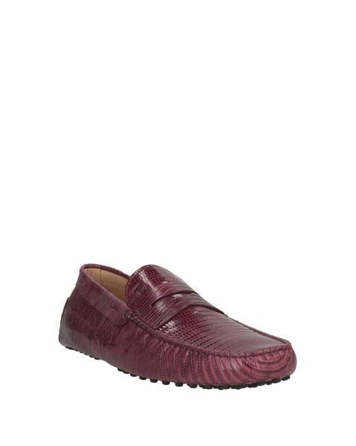 Tod's Mokassin in Purple für Herren