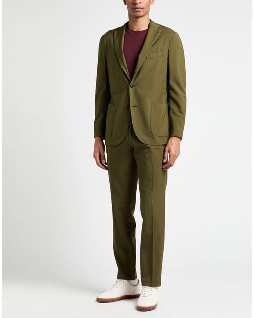 Boglioli Green Suits for men