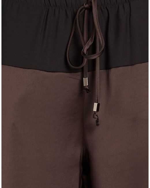 Please Brown Dark Pants Polyester