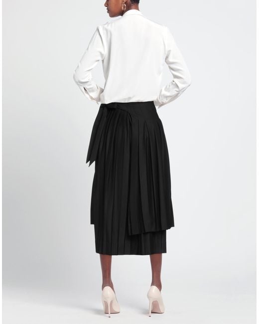 Simone Rocha Black Midi Skirt
