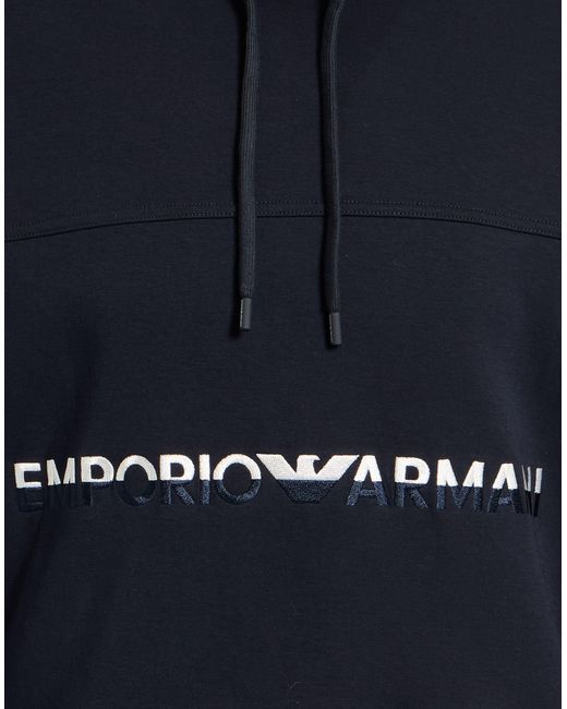 Emporio Armani Blue Sweatshirt for men