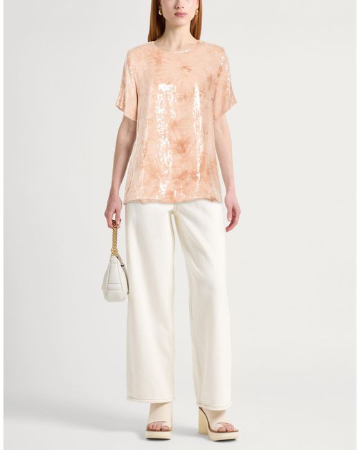 WEILI ZHENG Pink Top