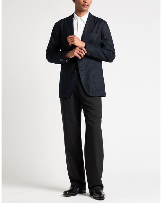 Boglioli Blue Blazer for men