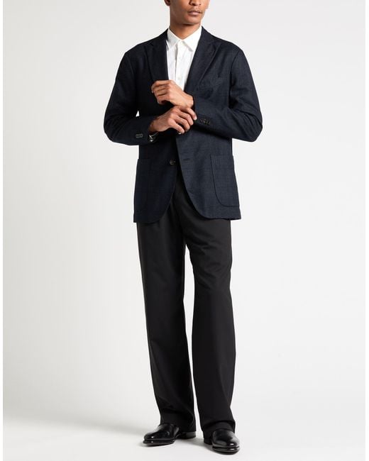 Boglioli Blue Blazer for men