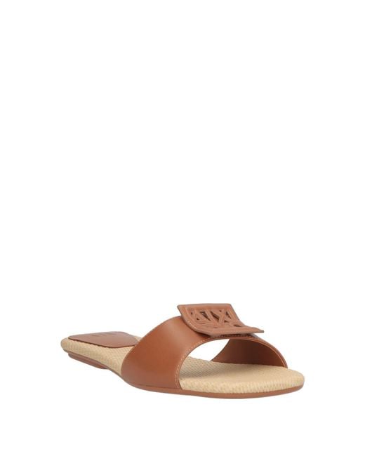 ARMANI EXCHANGE Brown Sandals