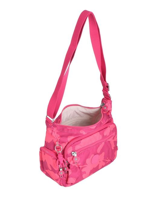 Kipling Pink Shoulder Bag Polyester