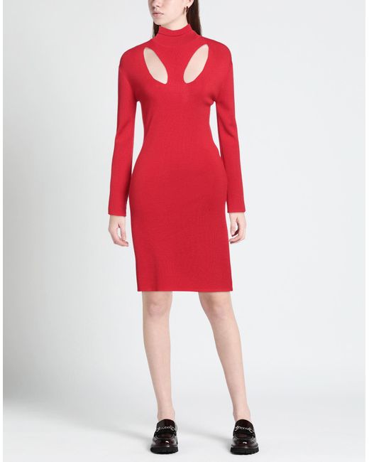 BCBGMAXAZRIA Red Mini-Kleid