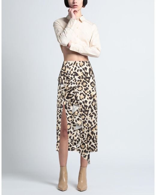 5 PROGRESS White Midi Skirt Polyester