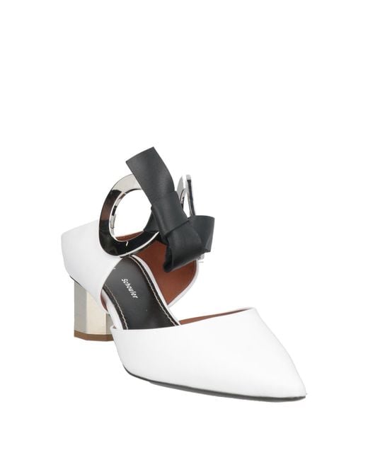 Proenza Schouler White Mules & Clogs Leather