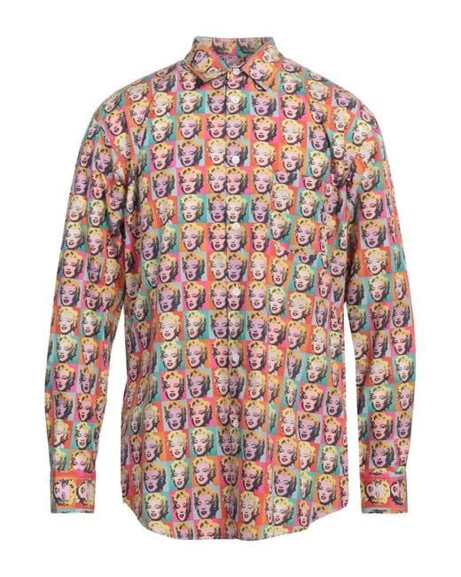 Comme des Garçons Orange Shirt Cotton for men