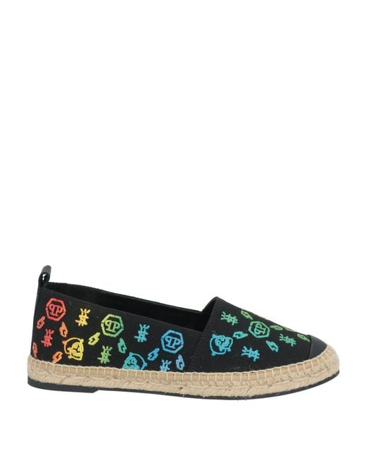 Philipp Plein Green Espadrilles