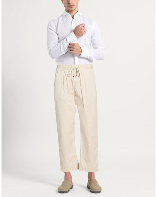 Jacob Cohen Natural Pants Cotton, Elastane, Polyester for men