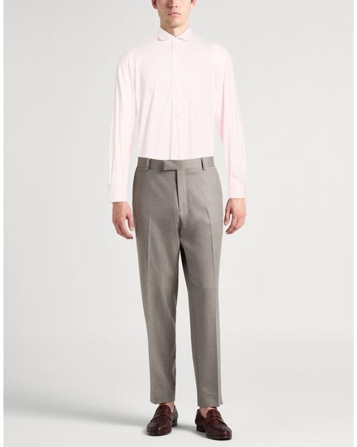 Camisa Fedeli de hombre de color Pink