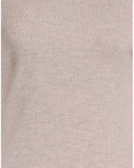 D.exterior Gray Turtleneck Merino Wool