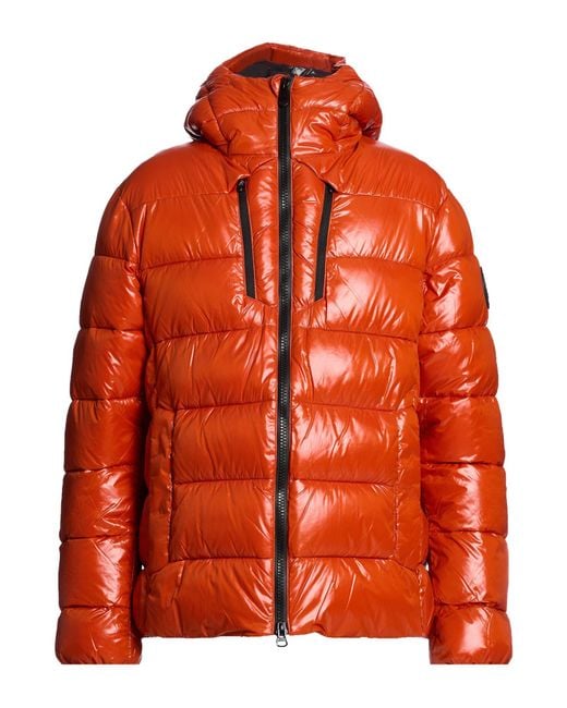 Save The Duck Orange Puffer for men