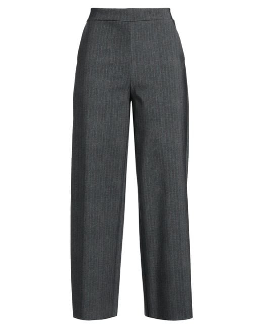 La Petite Robe Di Chiara Boni Gray Pants Polyamide, Elastane