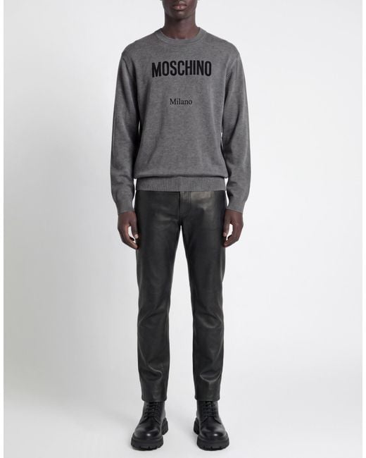 Pullover Moschino de hombre de color Gray