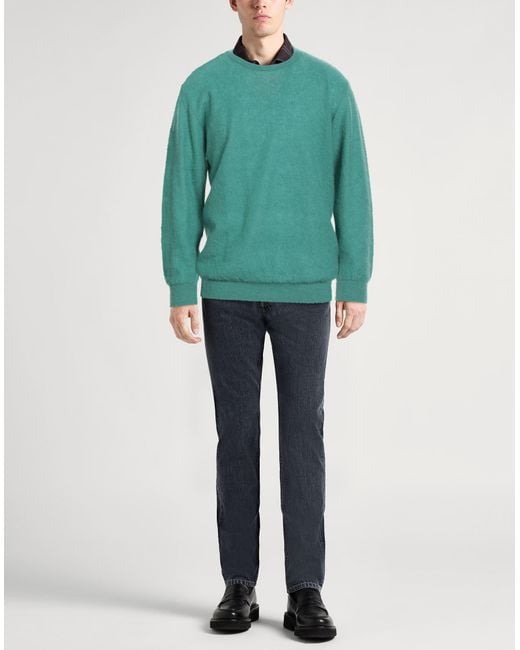 Roberto Collina Green Jumper for men