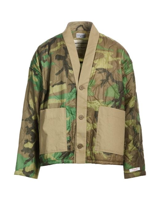 FRONT STREET 8 Green Puffer for men