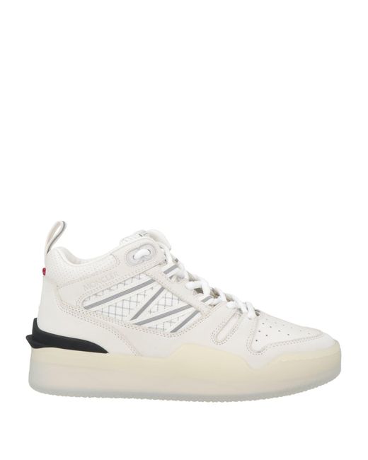 Moncler Pivot Mid High-top Sneakers White for men