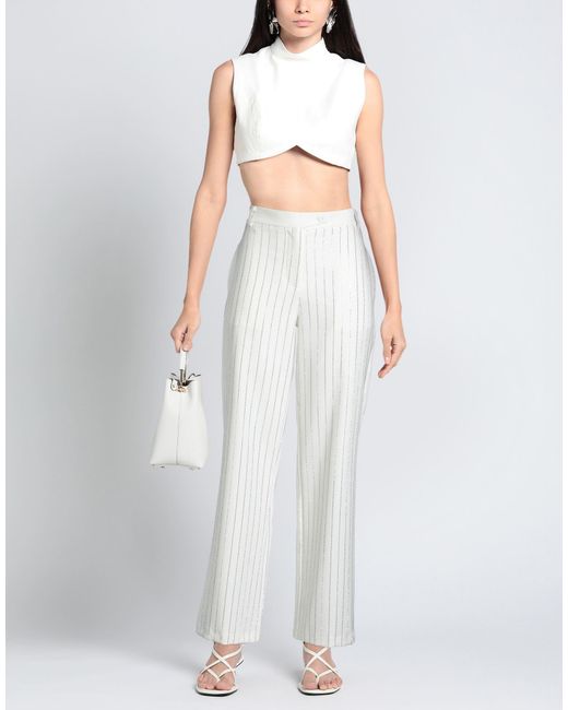 No Secrets White Pants