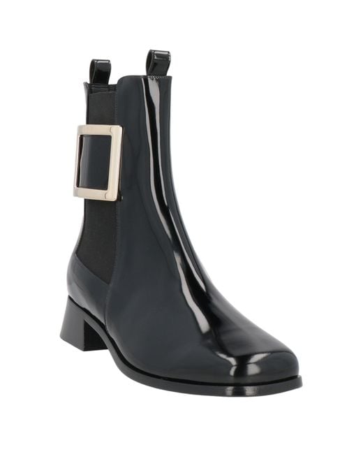 Roger Vivier Black Ankle Boots