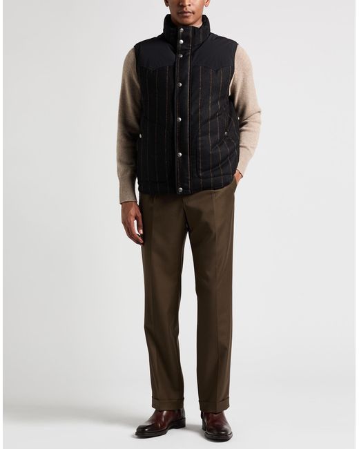 Brunello Cucinelli Black Gilet for men