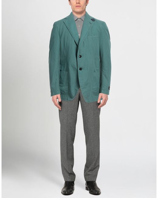 Tombolini Green Blazer for men