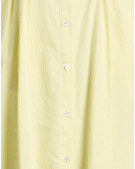 Fedeli Yellow Midi Dresses