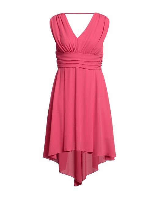 Carla Montanarini Pink Mini Dress