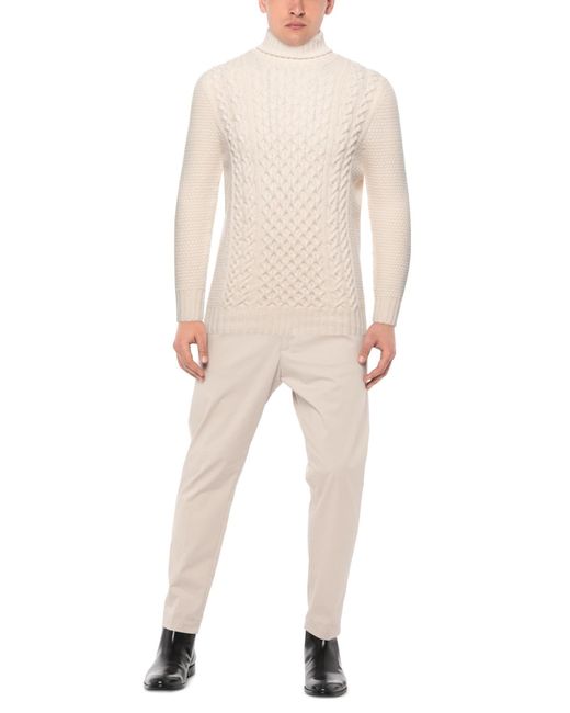 Drumohr White Turtleneck for men