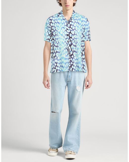 Camicia di Ksubi in Blue da Uomo