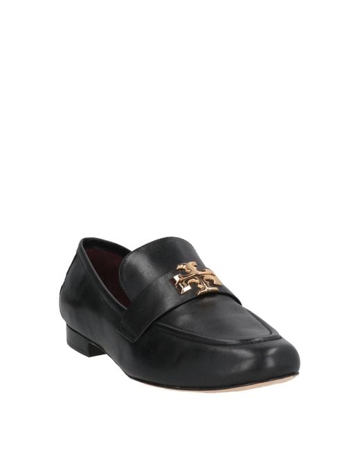 Tory Burch Black Mokassin