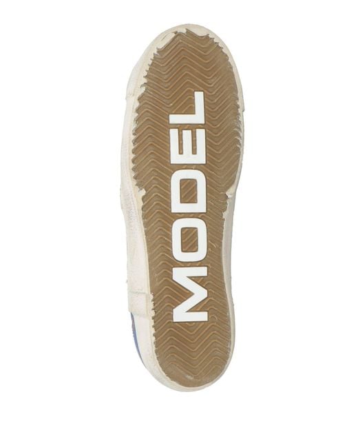 Philippe Model Blue Trainers for men