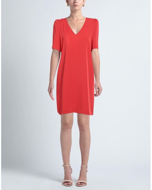 Biancoghiaccio Red Mini Dress