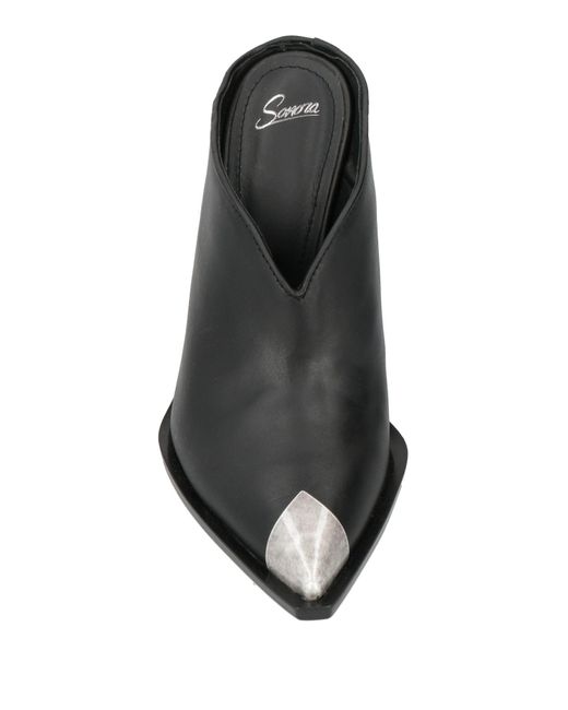 Sonora Boots Black Mules & Clogs