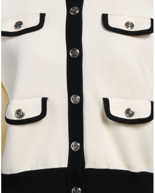 Sandro White Strickjacke