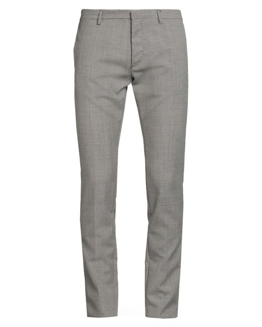 DSquared² Gray Pants Mohair Wool, Virgin Wool for men