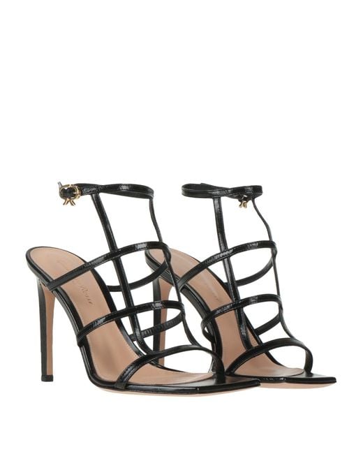 Gianvito Rossi Black Sandals