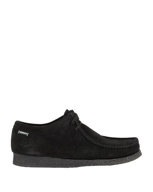 Sebago Black Lace-up Shoes for men
