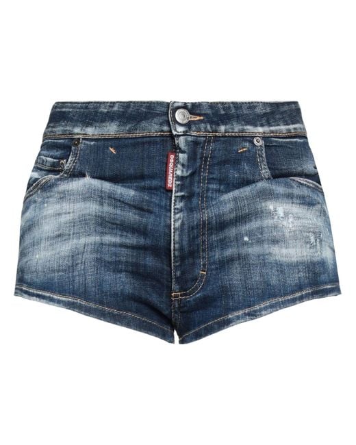 DSquared² Blue Denim Shorts