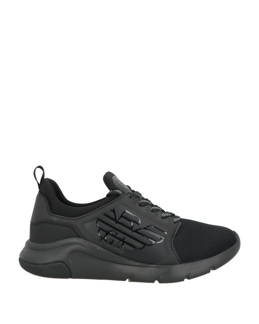 EA7 Black Sneakers