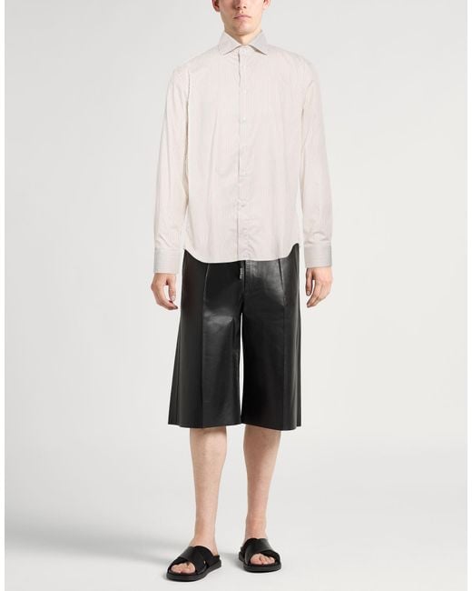 Canali White Shirt Cotton for men
