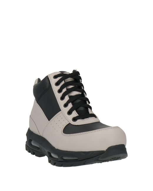 Nike Gray Ankle Boots for men