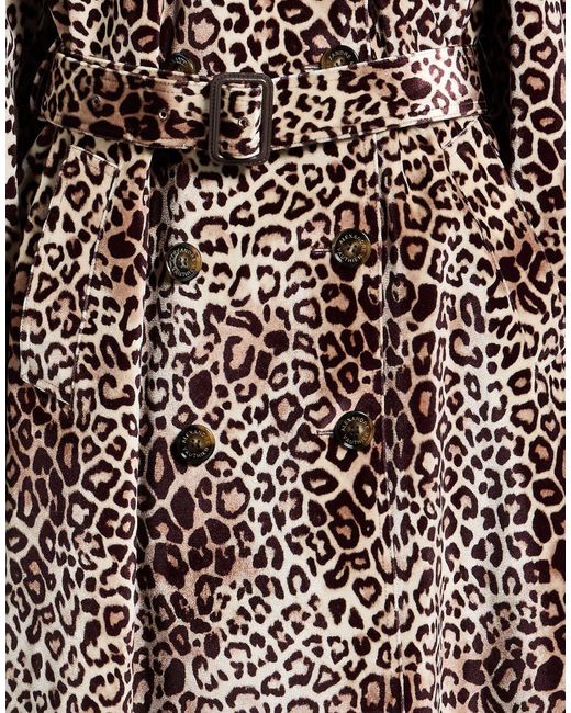 Alexandre Vauthier Brown Coat Polyester, Cotton, Elastane