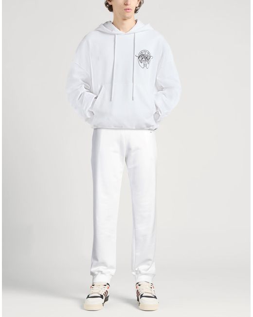 Moschino White Trouser for men