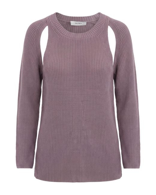 Alpha Studio Purple Jumper