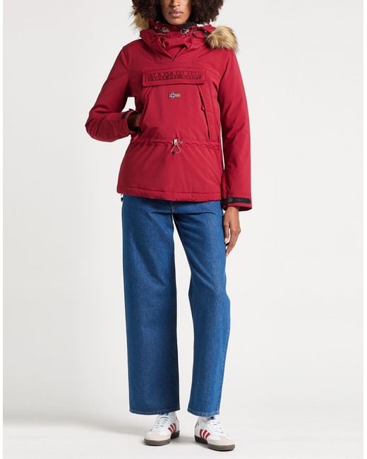 Napapijri Red Brick Jacket Polyamide, Elastane
